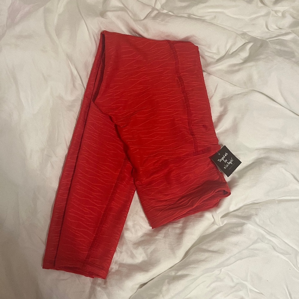 Lola Getts Legging Red - Size Small (New with tags)